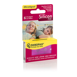 Ohropax Silicon PINK 6db...