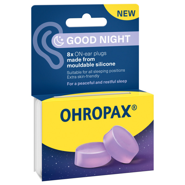 Ohropax Good Night szilikonos füldugó alváshoz